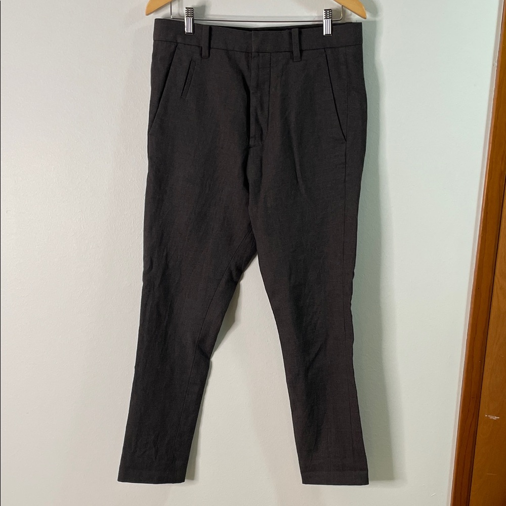 All Saints Charcoal Dress Pants